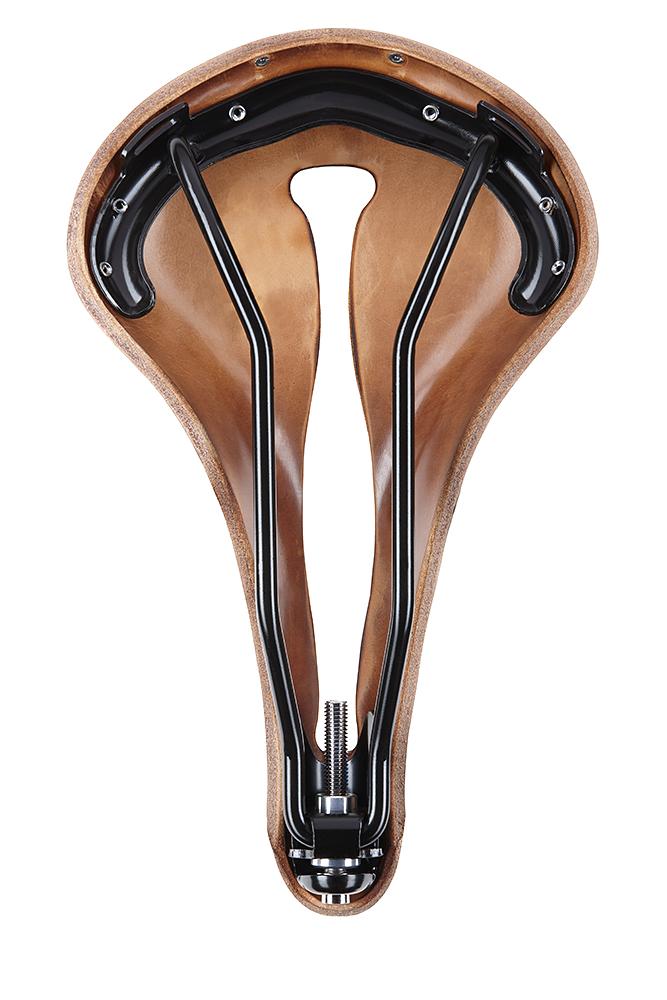 H1 Touring Saddle, Tool Leather, Gun Metal Rivets