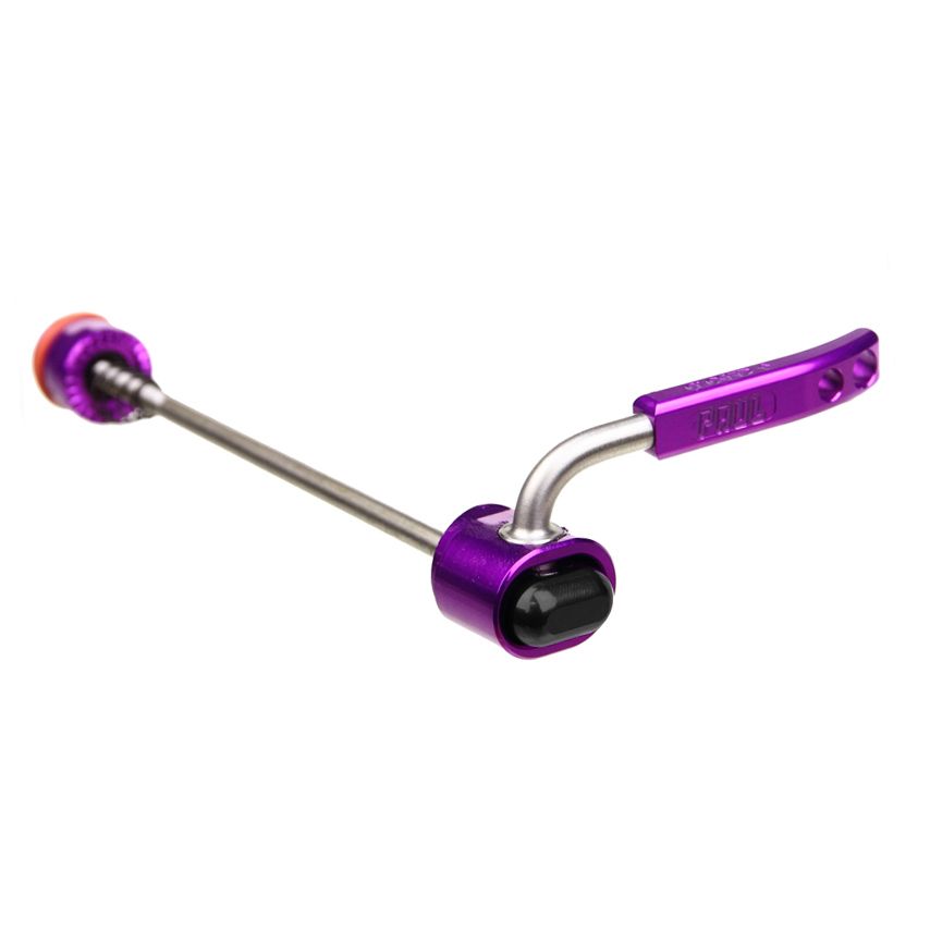Quick-release Skewer, Pair, 100mm & 130/135mm, Purple W/black Head