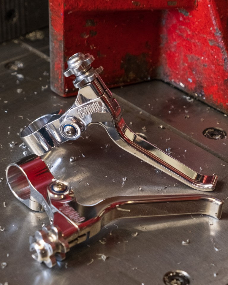 Canti Brake Lever Pair, Purple