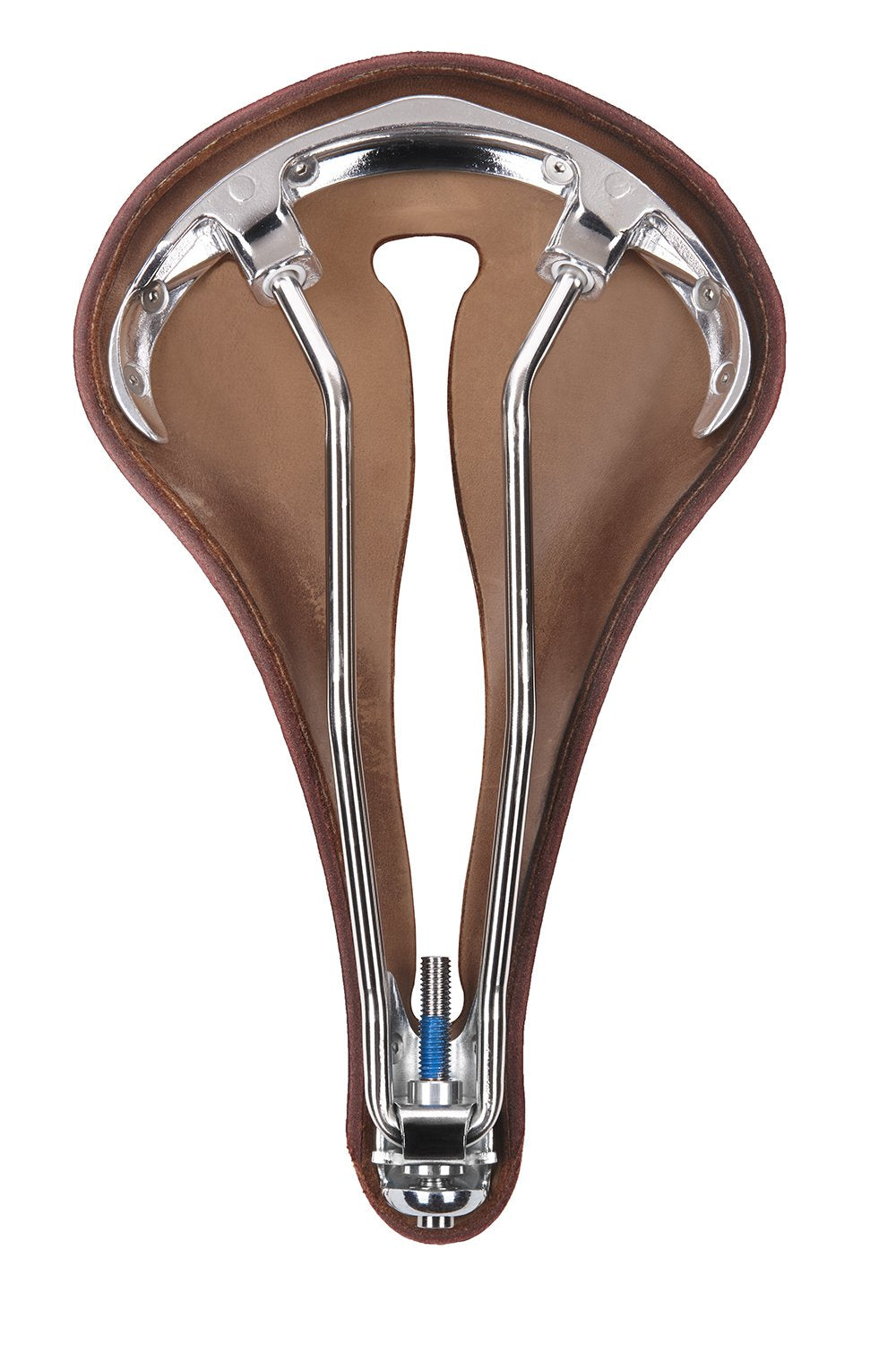 H2 Touring Saddle, Tool Leather, Silver Rivets