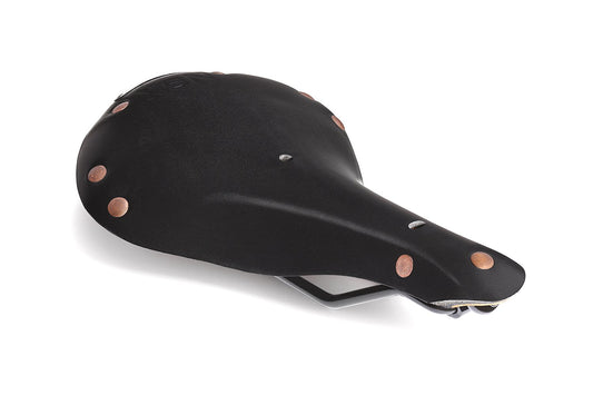 NSX1, Black Chromoly Steel Frame,
Black Leather, Copper Rivets