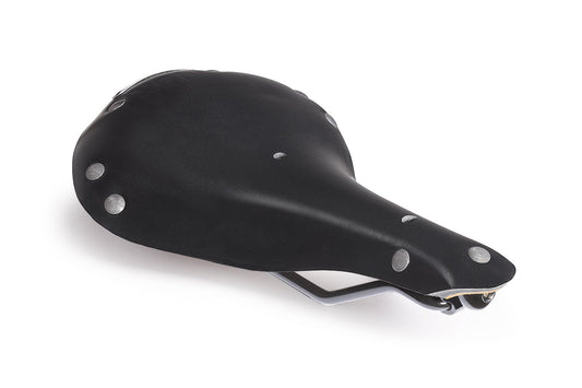 NSH1, Black Chromoly Steel Frame,
Black Leather, Gunmetal  Rivets