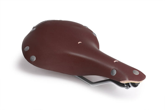 NSX1, Black Chromoly Steel Frame,
Oxblood Leather, Gunmetal Rivets