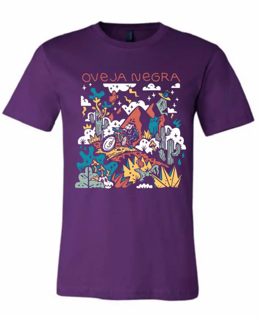 The High Desert Trip Tee, Purple