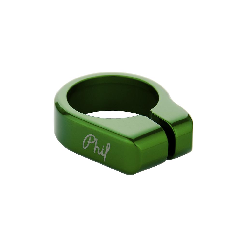 Seatpost collar, 31.8mm, Green