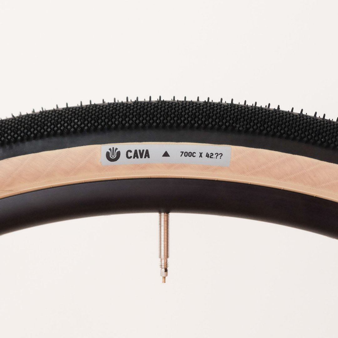 Cava JFF Tyres, 700c x 42.??, Black Skinwall