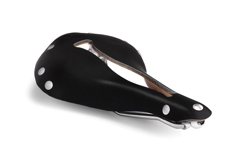 T2, Aluminum Frame, Black Leather, Silver Rivets