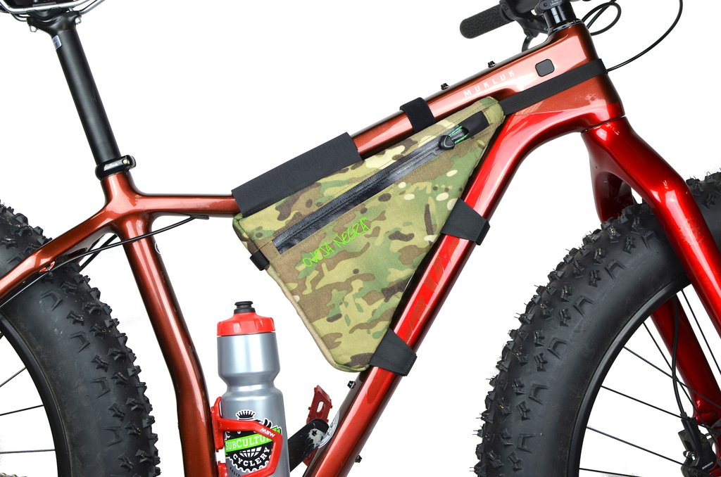 Superwedgie Frame Bag, Small, Multicam Tropic