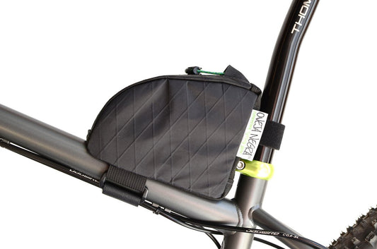 Snack Pack Top Tube Bag, Small, Black