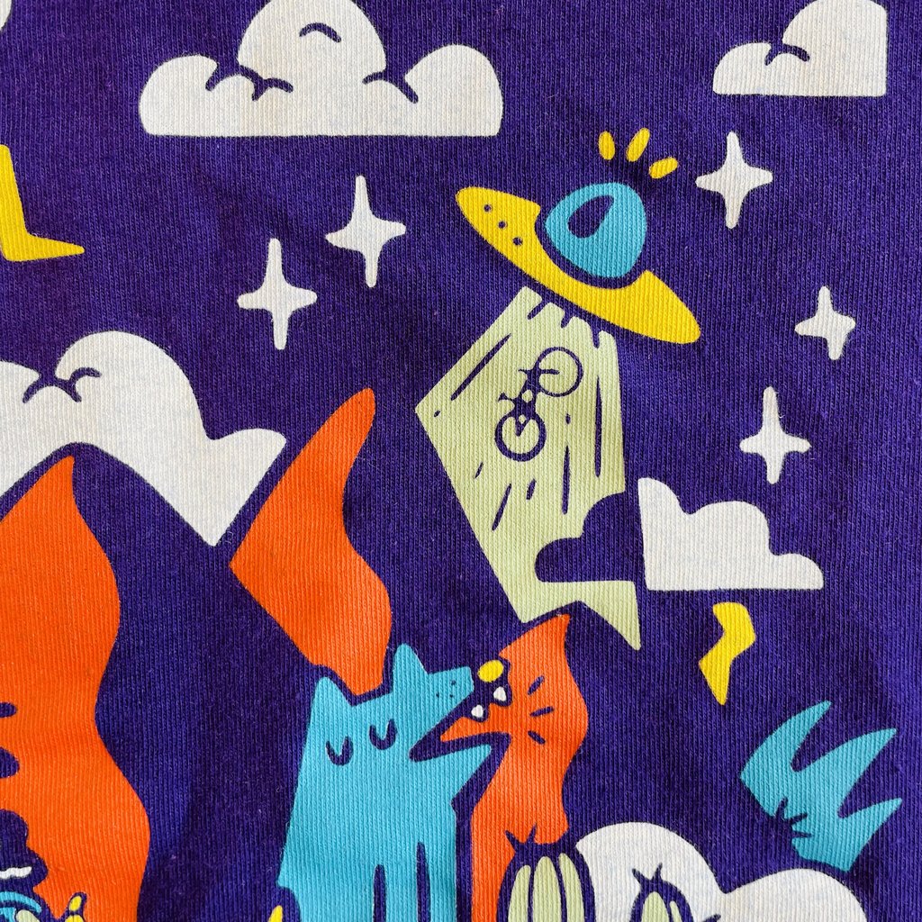 The High Desert Trip Tee, Purple