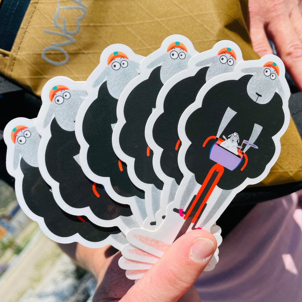 Who Arted? Sticker