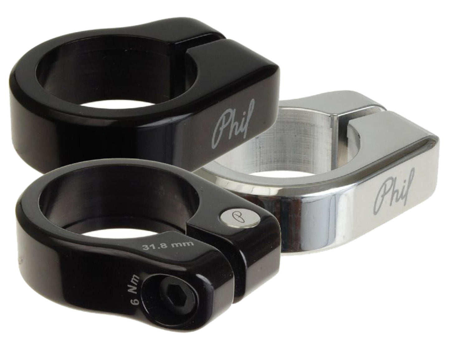 Seatpost collar, 31.8mm, Black