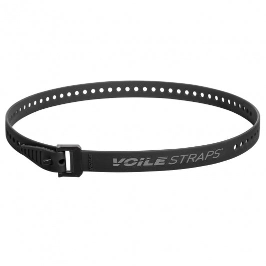 32” Nylon Buckle, Black/Grey
